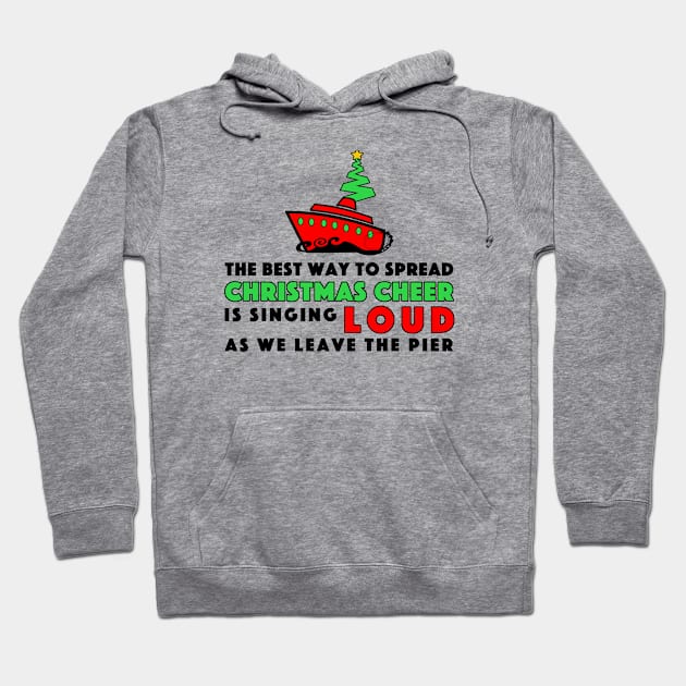 Cruise Christmas Cheer! Hoodie by Wheres Walter Travel